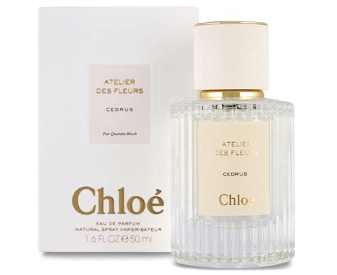 chloe perfume atelier|chloé atelier des fleurs cedrus.